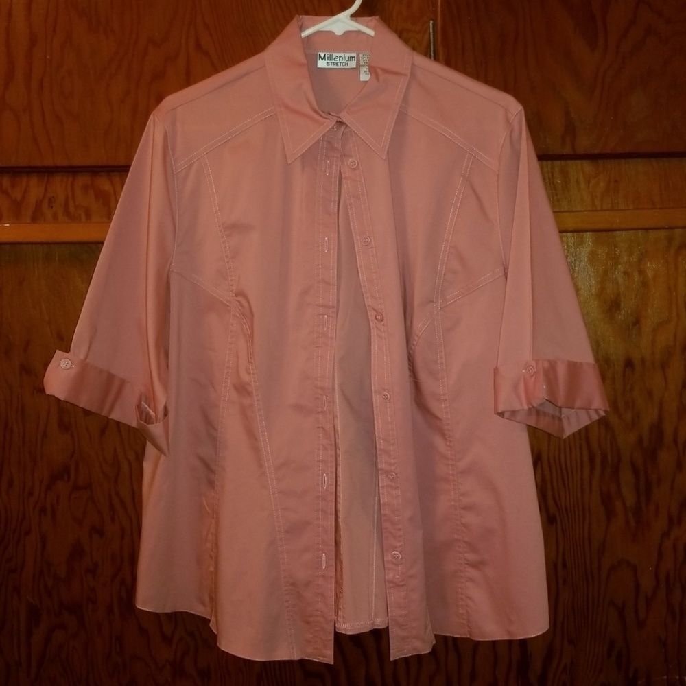 Ladies Button Down Shirt Size 16